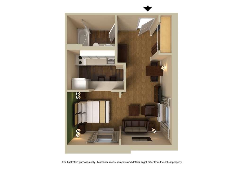 Extended Stay America Select Suites - Des Moines - West Des Moines Clive Ruang foto